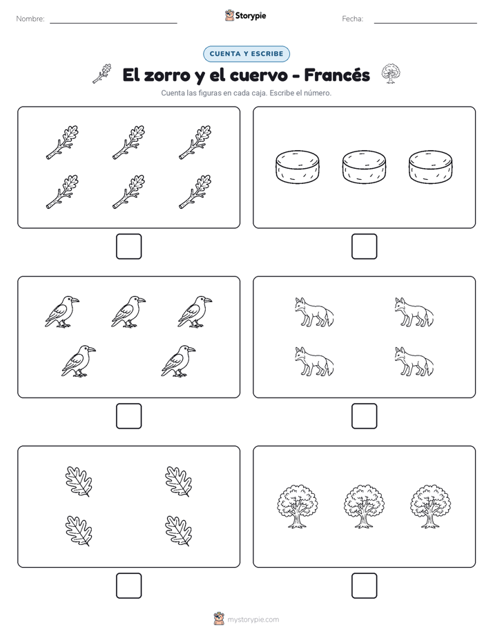 Cuenta y Escribe