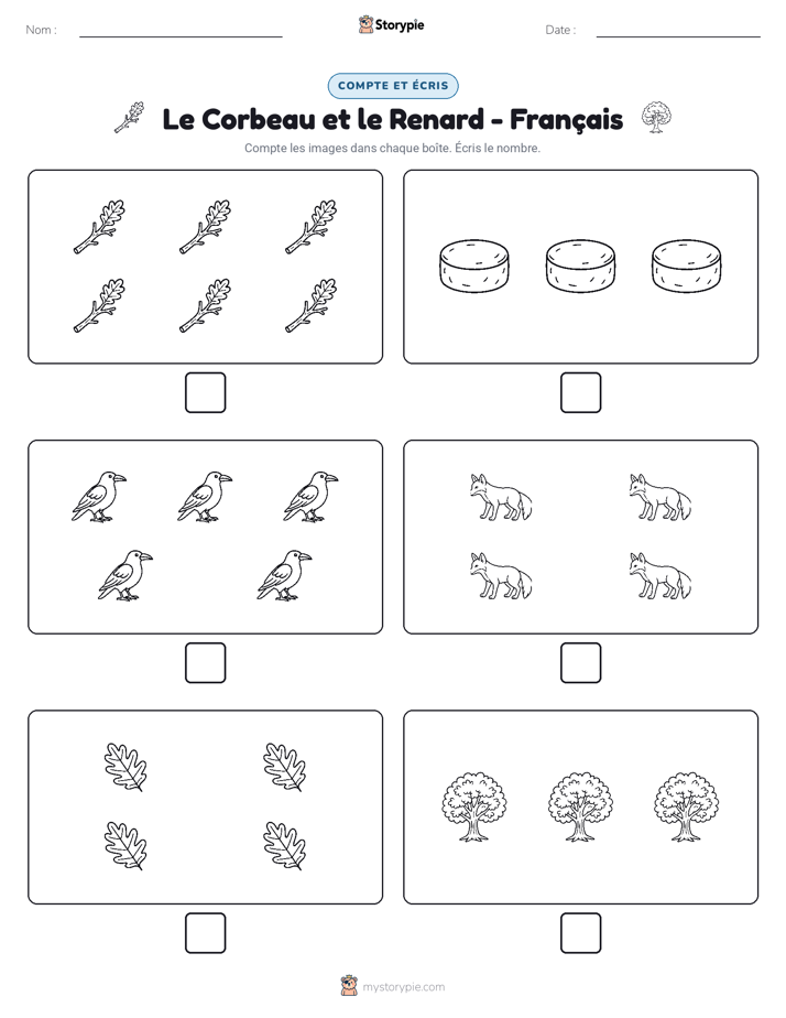 Compter & Écrire
