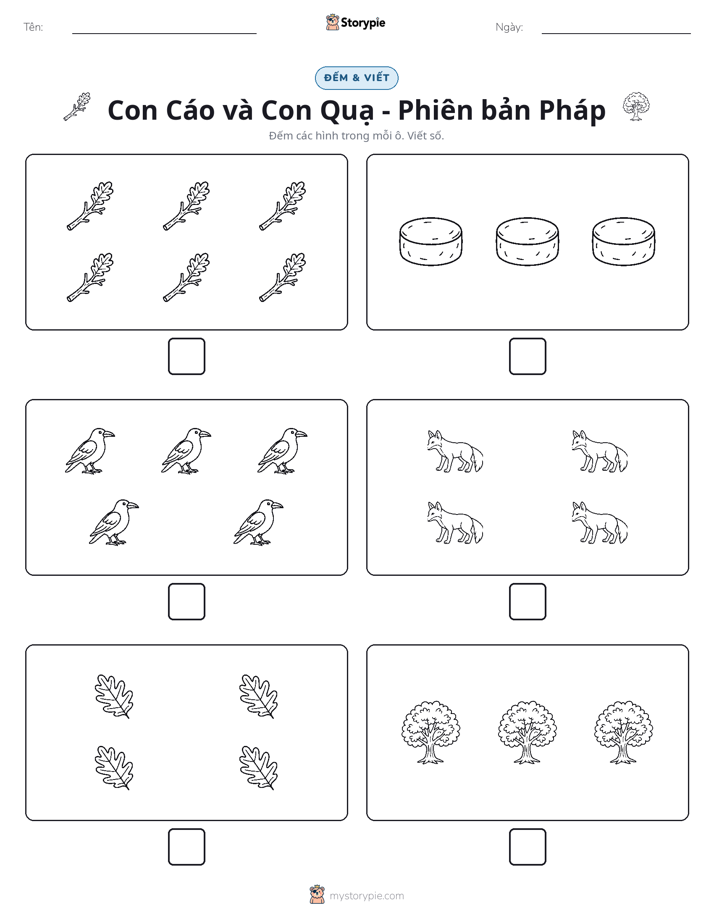 Đếm & Viết