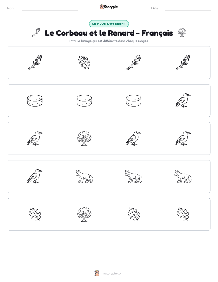 Celui qui ne correspond pas