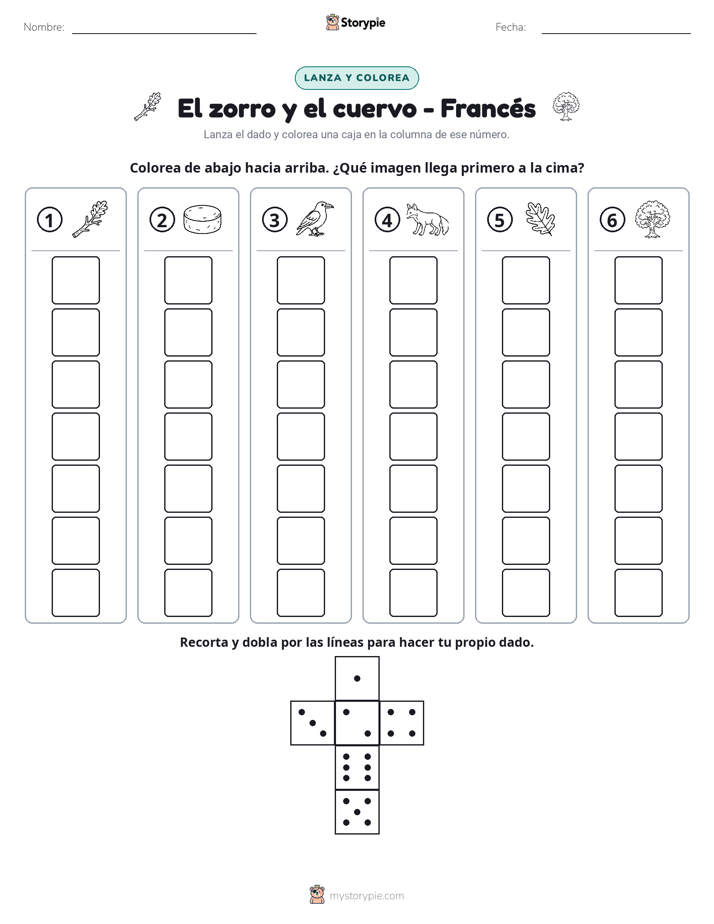 Rueda y Colorea