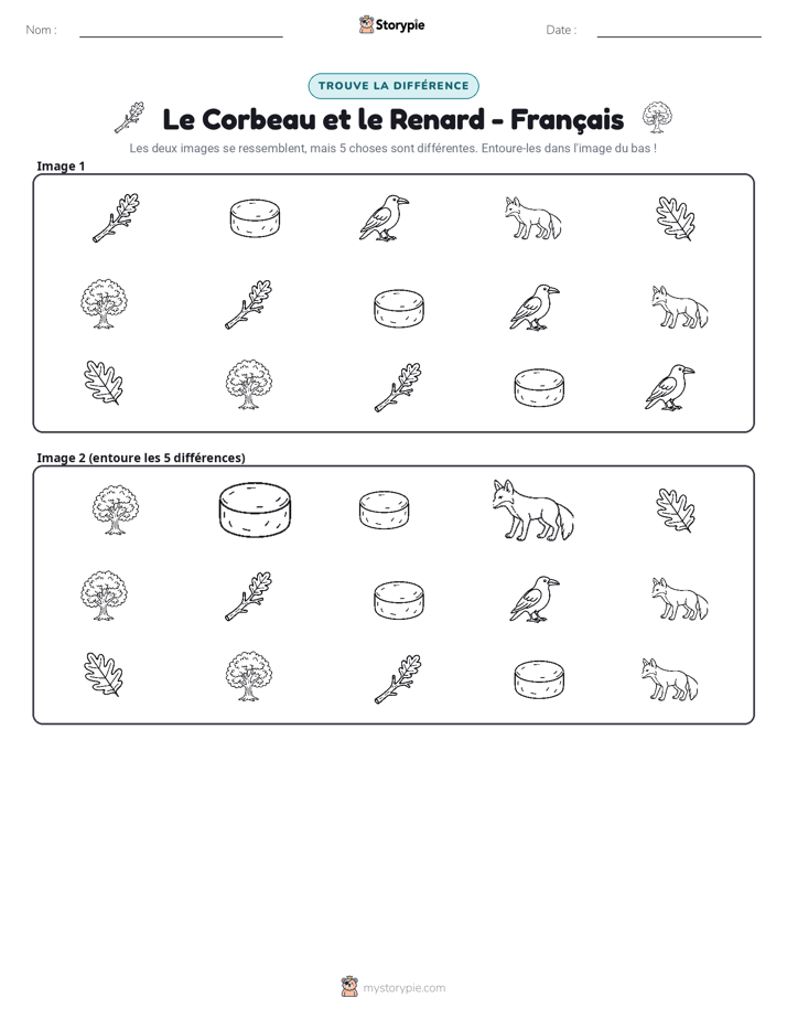 Trouvez les Différences