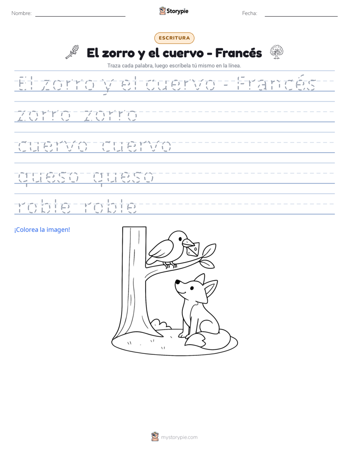 Práctica de Escritura