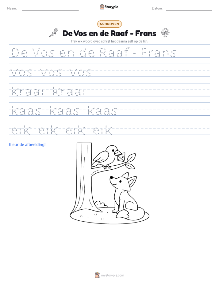 Schrijf Oefening