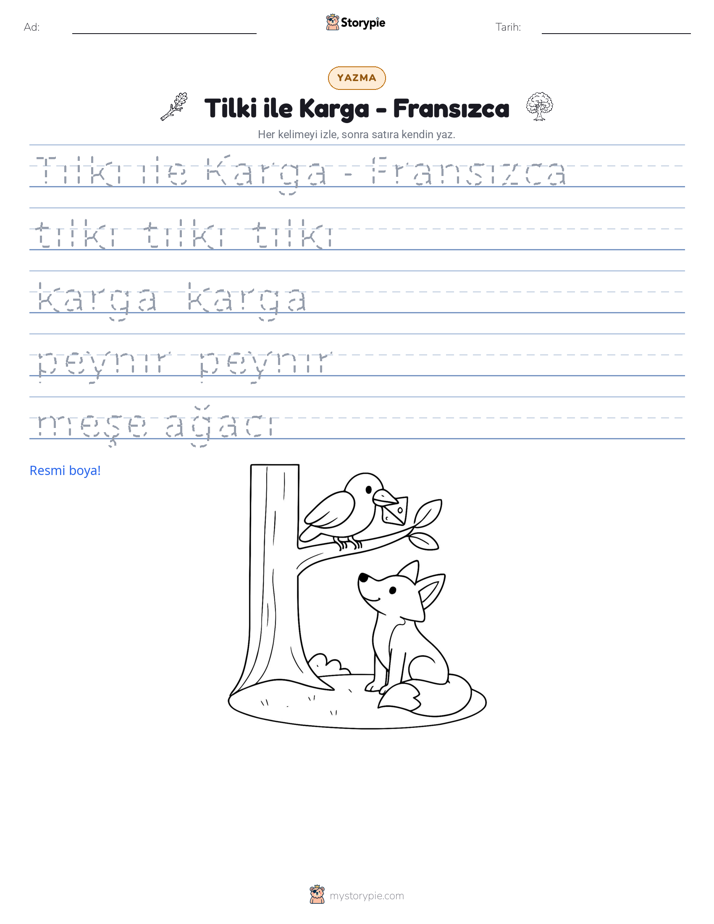 Yazma Pratiği