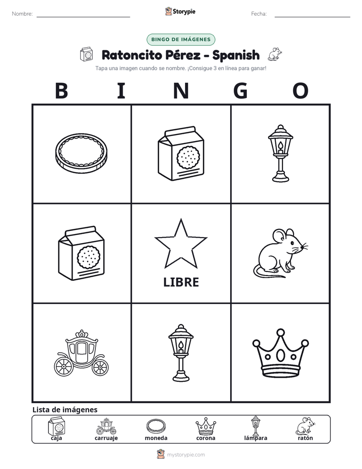 Bingo de Imágenes