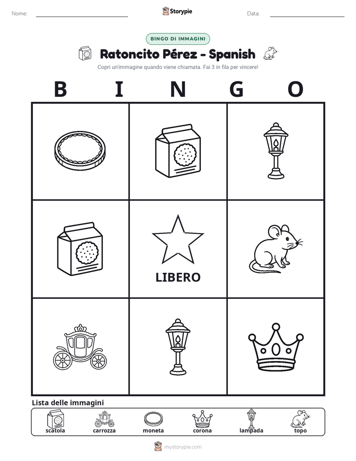 Bingo delle Immagini