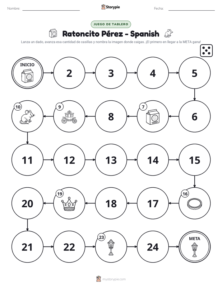 Juego de Rueda y Avanza