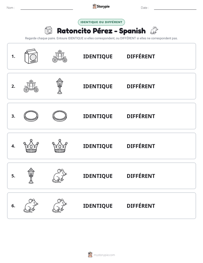 Identique ou Différent