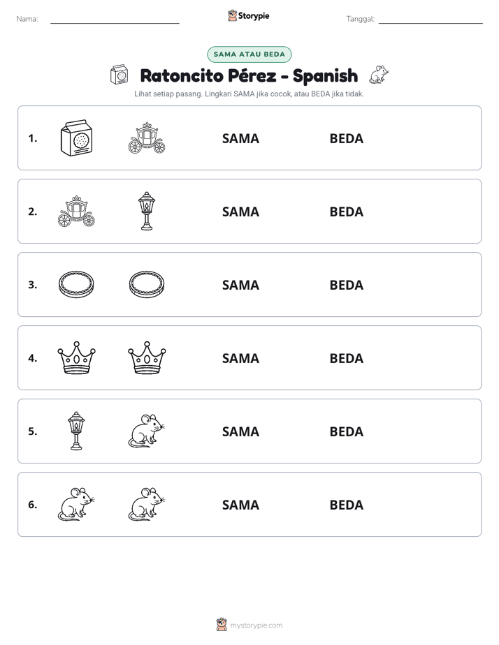 Sama atau Berbeda