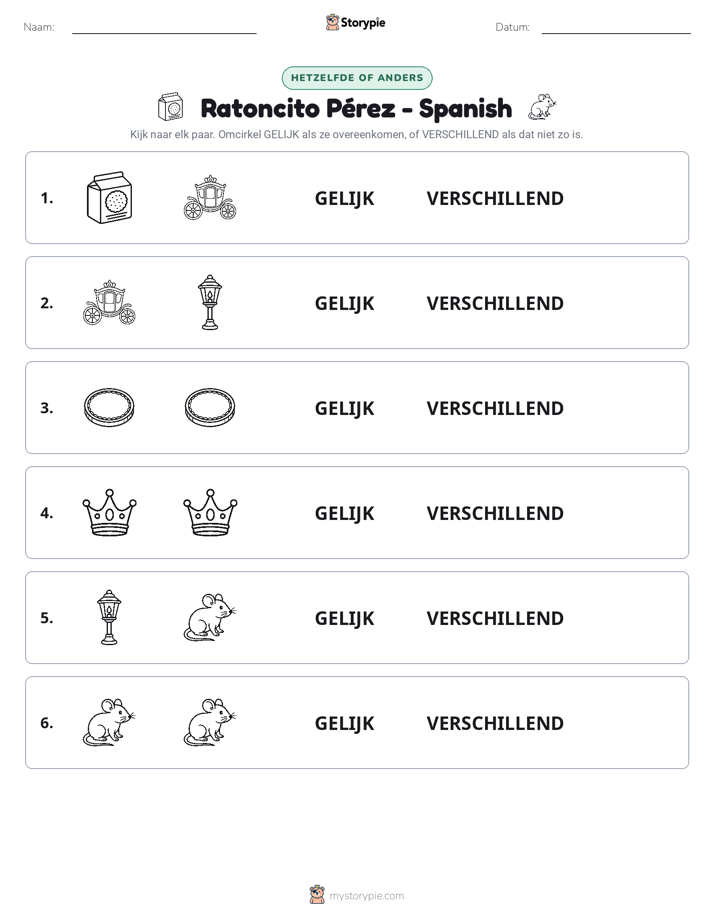 Zelfde of Verschillend