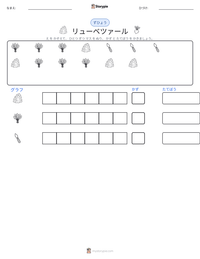 リューベツァール の印刷可能ワークシートプレビュー