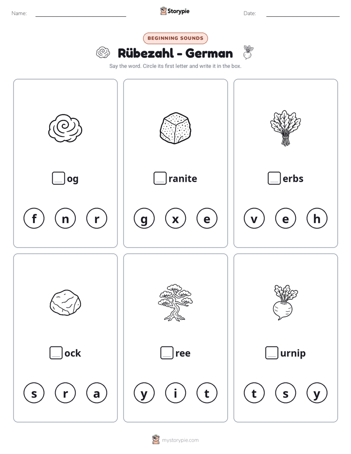 Beginning Sounds
