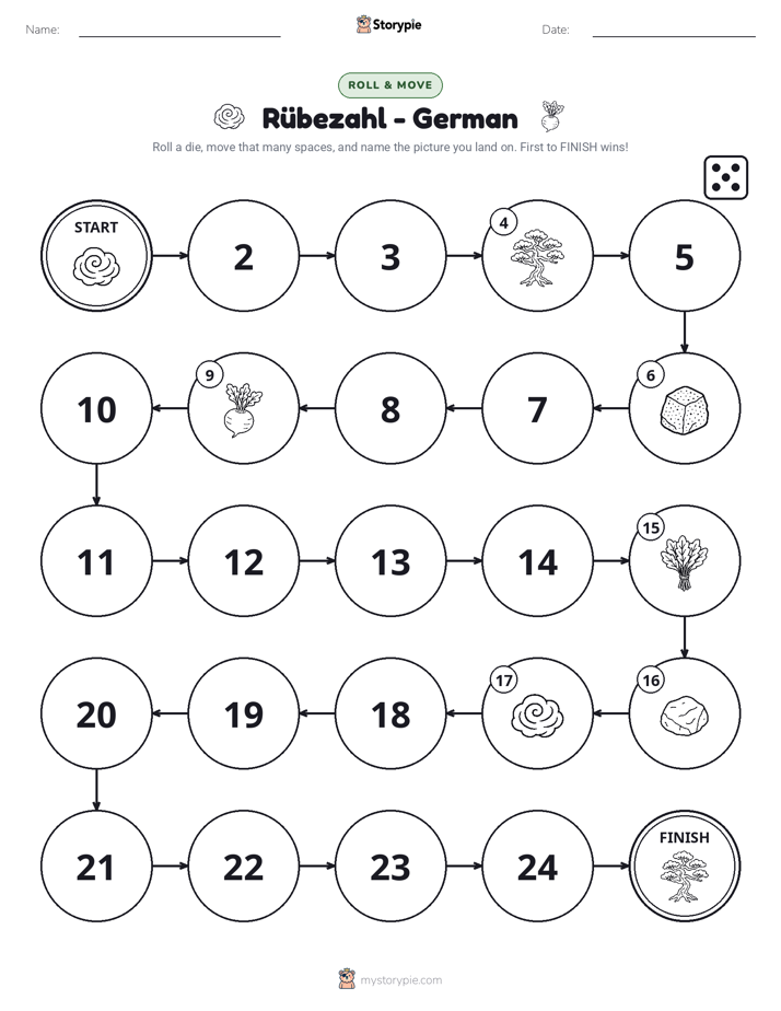 Roll & Move Game