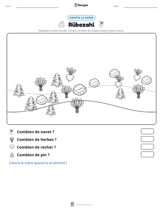 Scène de Comptage