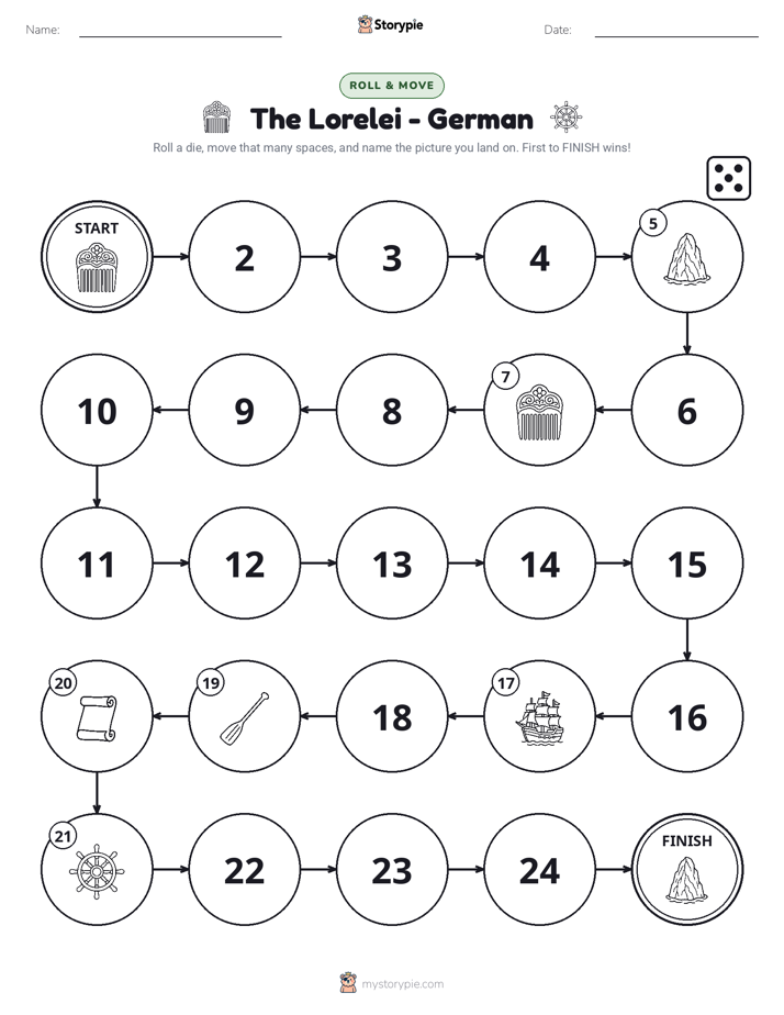 Roll & Move Game