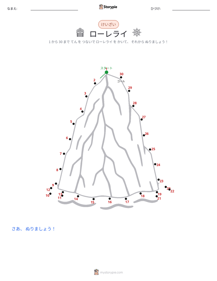 点つなぎ