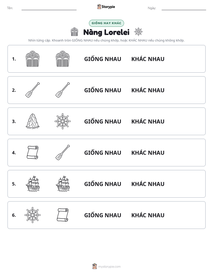 Giống Hay Khác
