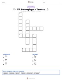 Anteprima della scheda stampabile di Till Eulenspiegel - Tedesco
