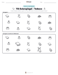 Anteprima della scheda stampabile di Till Eulenspiegel - Tedesco