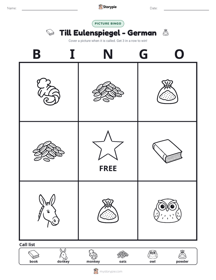 Picture Bingo
