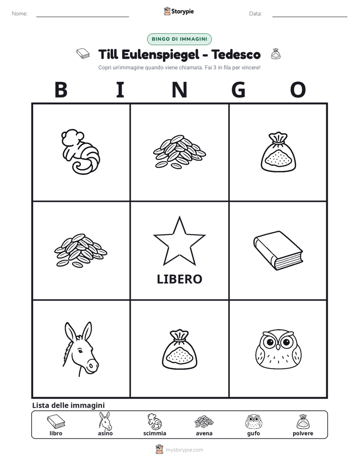 Bingo delle Immagini