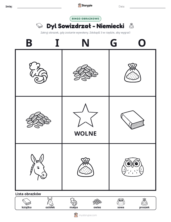 Bingo obrazkowe