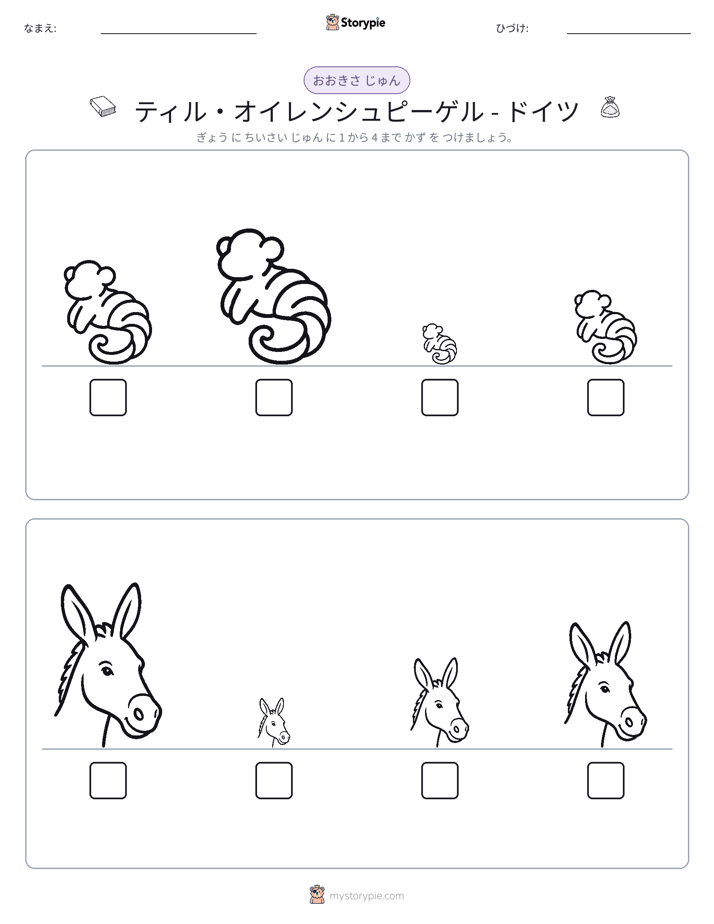 サイズ順
