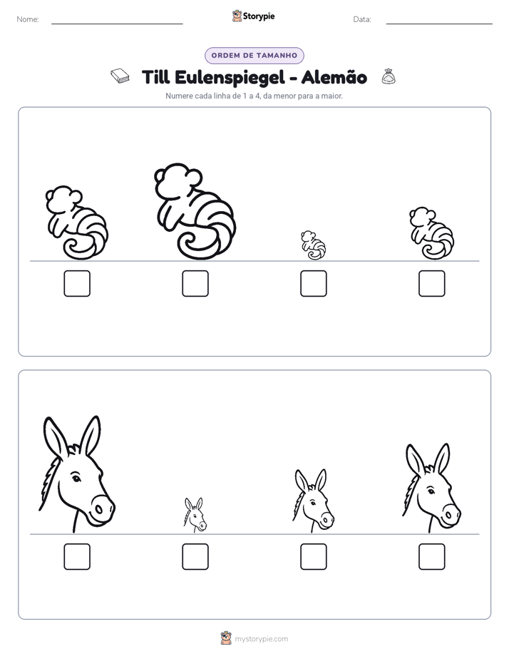 Ordem de Tamanho