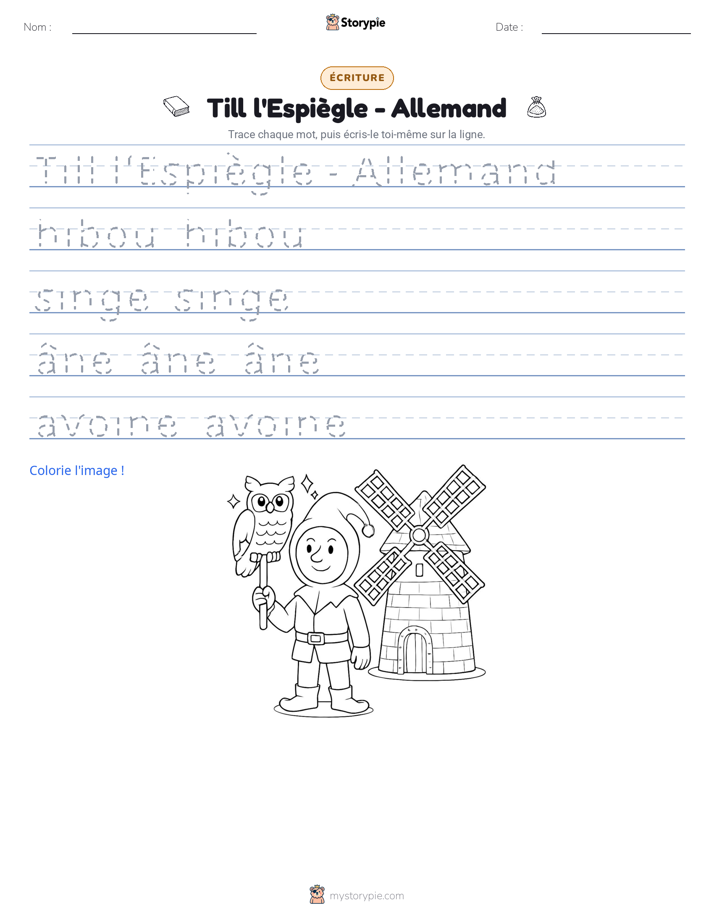 Pratique d'écriture