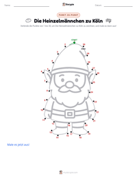 Die Heinzelmännchen zu Köln druckbare Arbeitsblatt Vorschau