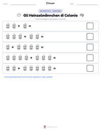 Anteprima della scheda stampabile di Gli Heinzelmännchen di Colonia