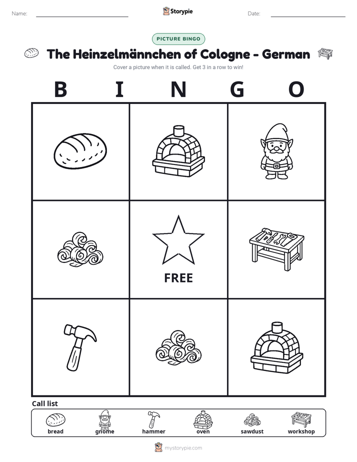 Picture Bingo