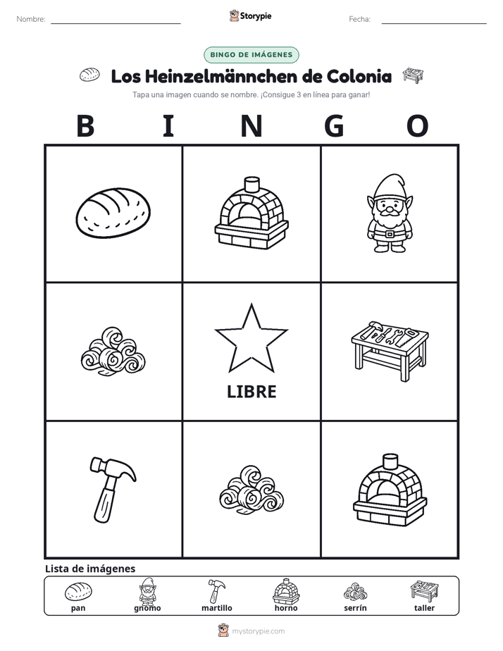 Bingo de Imágenes