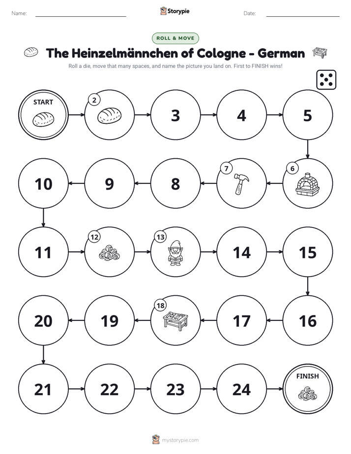 Roll & Move Game