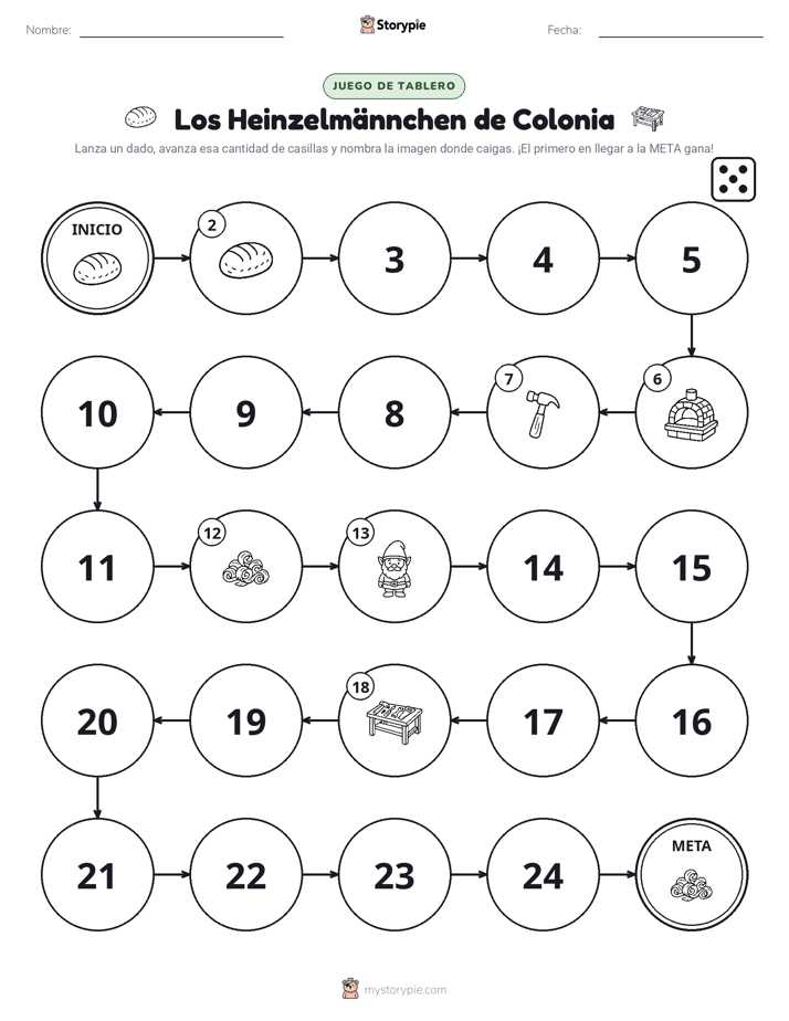 Juego de Rueda y Avanza