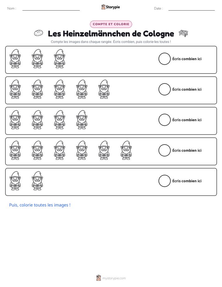 Compter & Colorier