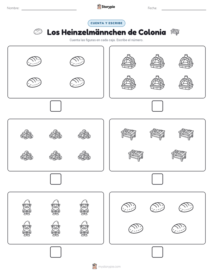 Cuenta y Escribe