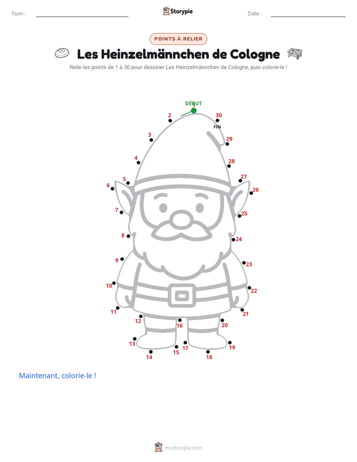 Relie les points
