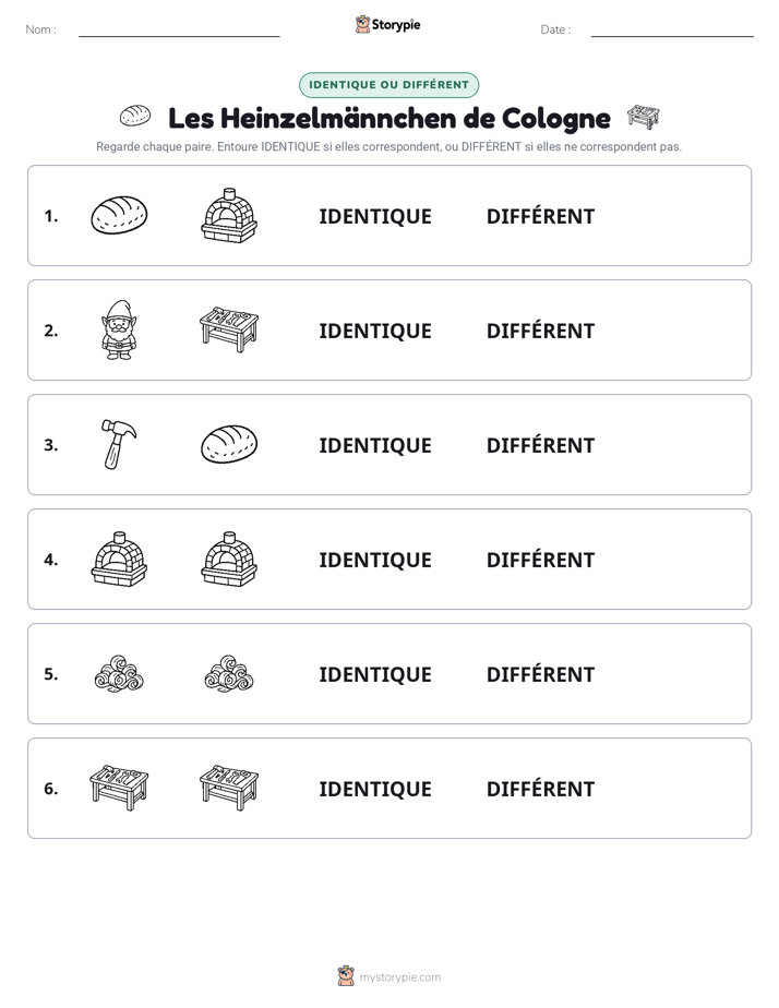 Identique ou Différent