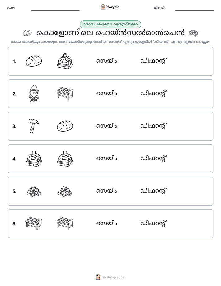 ഒന്നോ വ്യത്യാസമോ