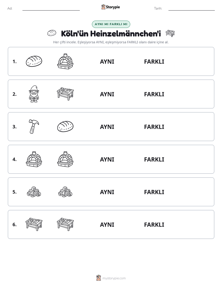 Aynı mı Farklı mı