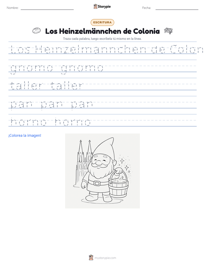 Práctica de Escritura