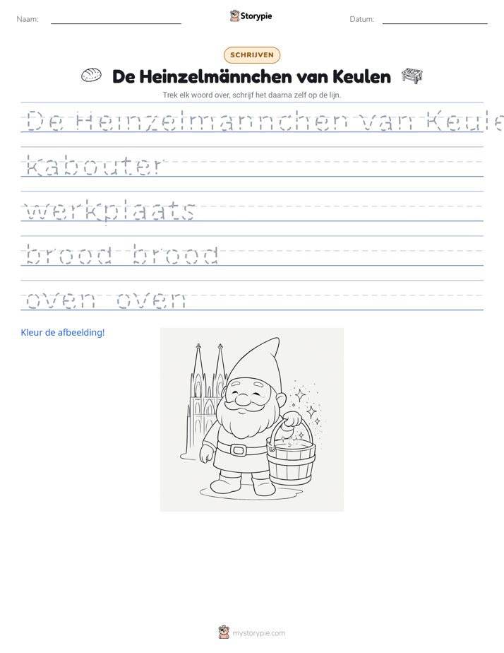 Schrijf Oefening