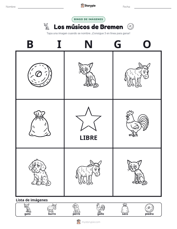 Bingo de Imágenes