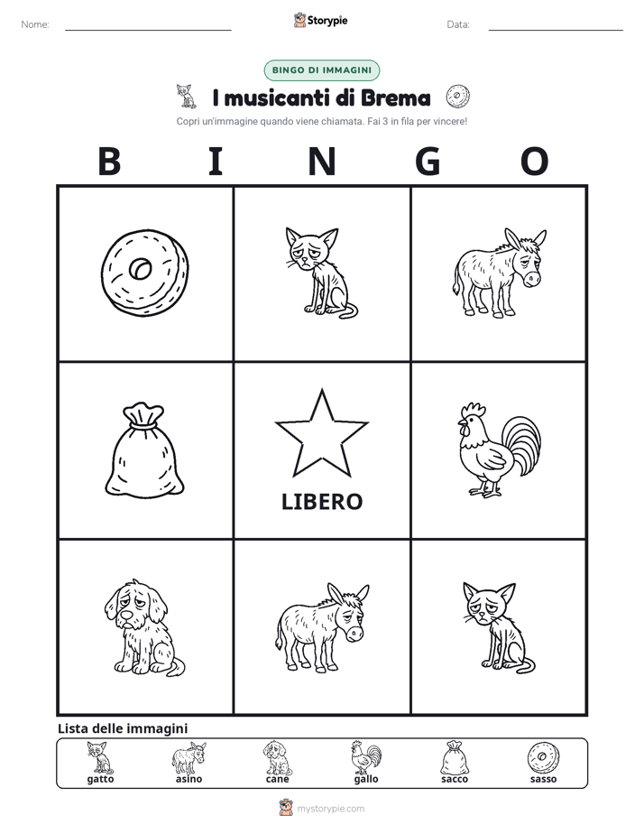 Bingo delle Immagini