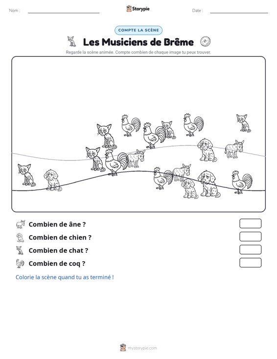 Scène de Comptage