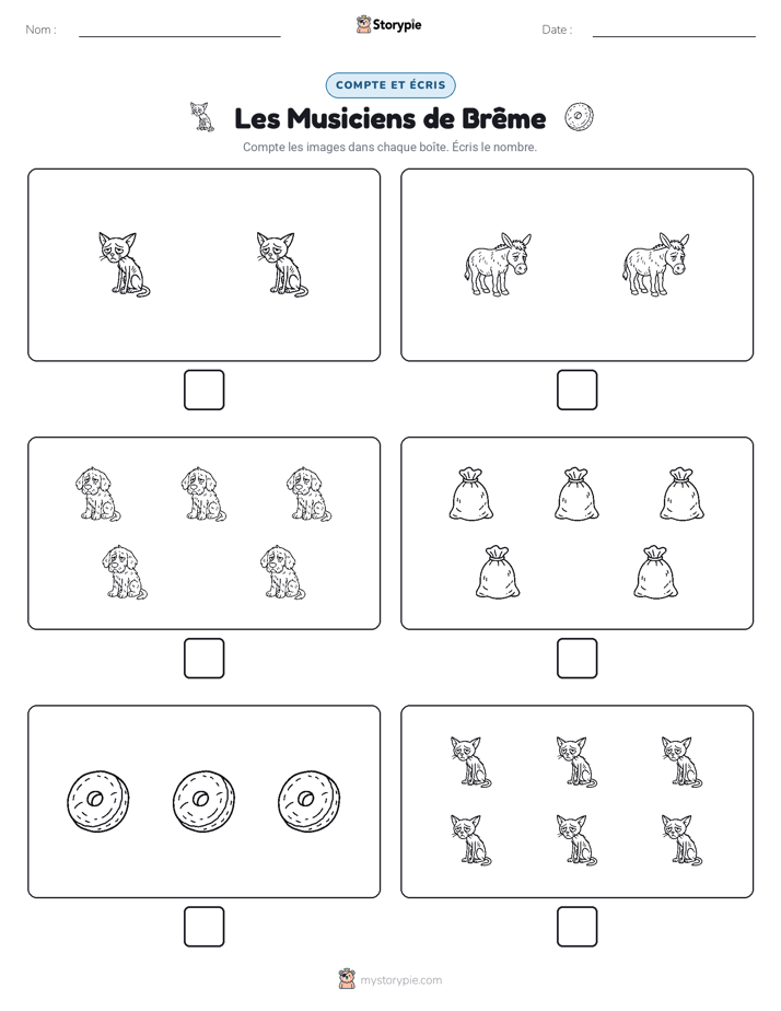 Compter & Écrire