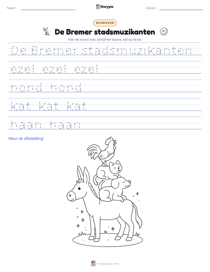 Schrijf Oefening