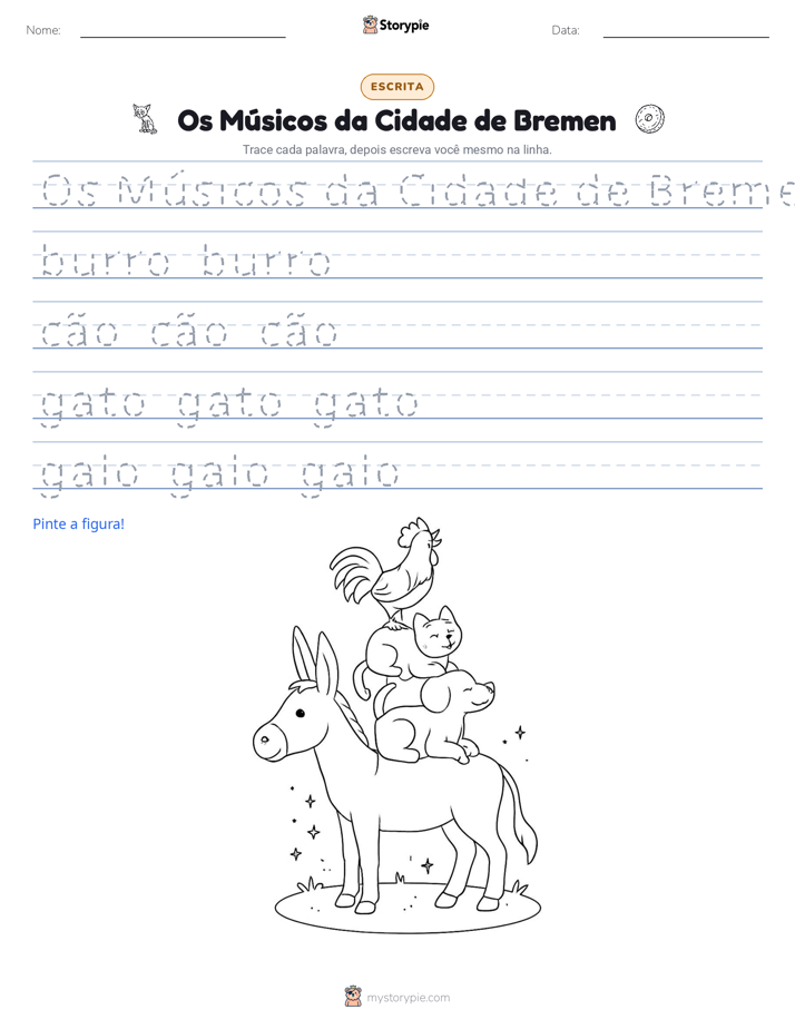 Prática de Escrita